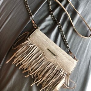 Pink Rebecca Minkoff Fringe Purse
